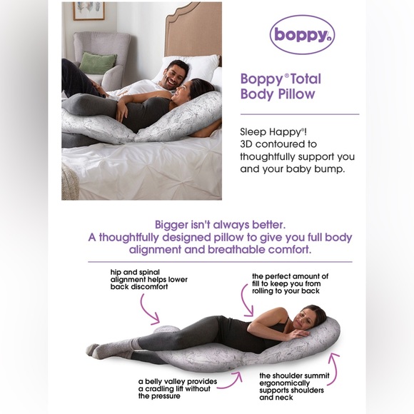 Boppy Other Boppy Total Body Pillow Poshmark